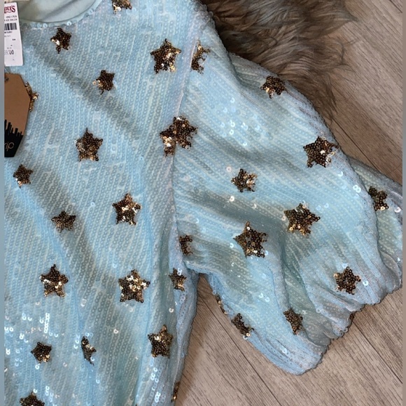 Mainstrip NWT Star Dress Sequin - Picture 2 of 5